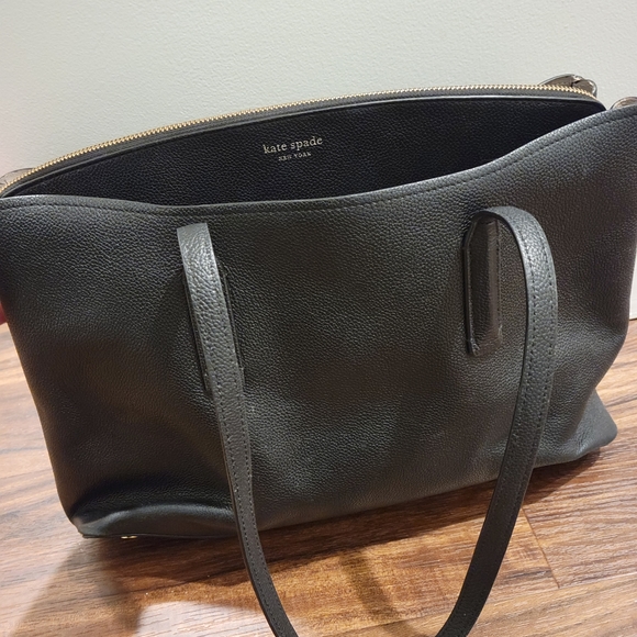 Michael Kors authentic Hamilton Traveler large leather zip satchel - Picture 1 of 5